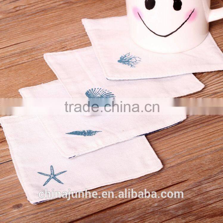 Home decoration Mediterranean style cotton coaster for sale