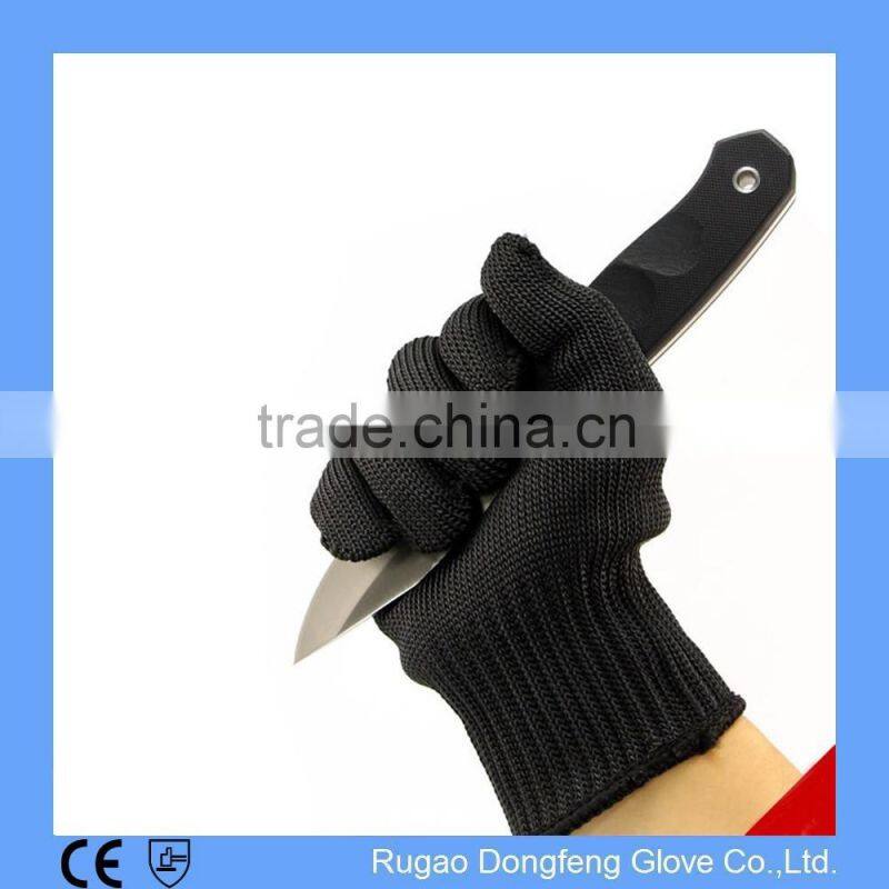 EN388 Stainless Steel Wire Mesh Cut Resistant Mechanic Gloves Level 5 Protection