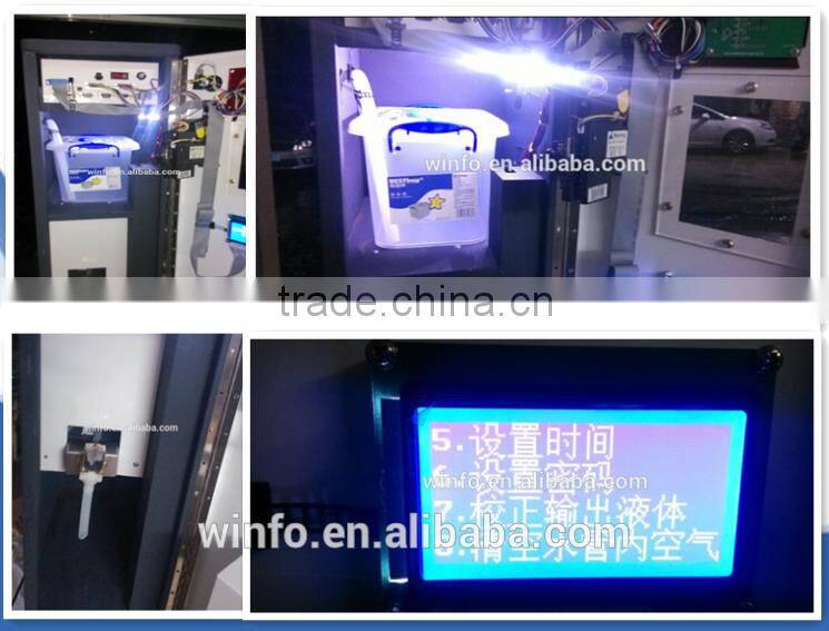 24 Hours Service Vening Machine for Sale Liquid Detergent