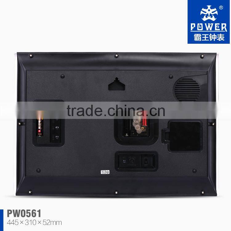 fashional design led clock wall clocks battery operated