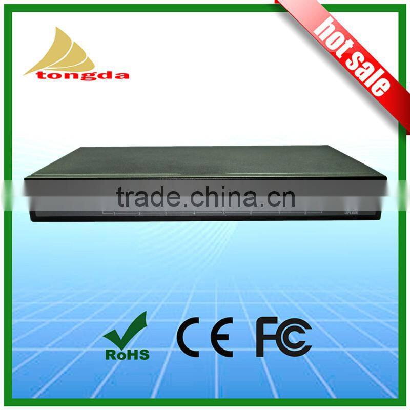 10/100Mbps 8 port PoE switch 1 uplink 15.4W per each POE port for CCTV IP Camera