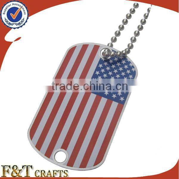 graduation souvenir gift custom logo sublimation dog tag identification