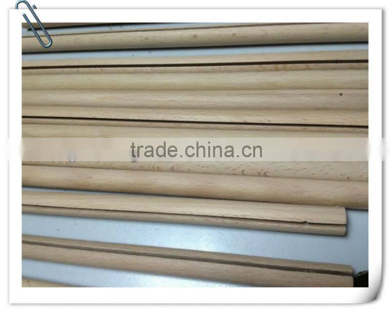 18" mini wooden baseball with hot transfer logo