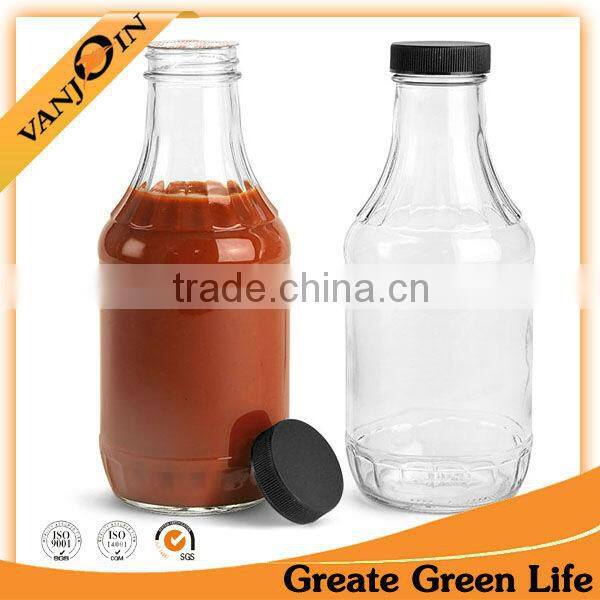 Promotion Flint 16 oz Sauce Decanter Glass Bottles