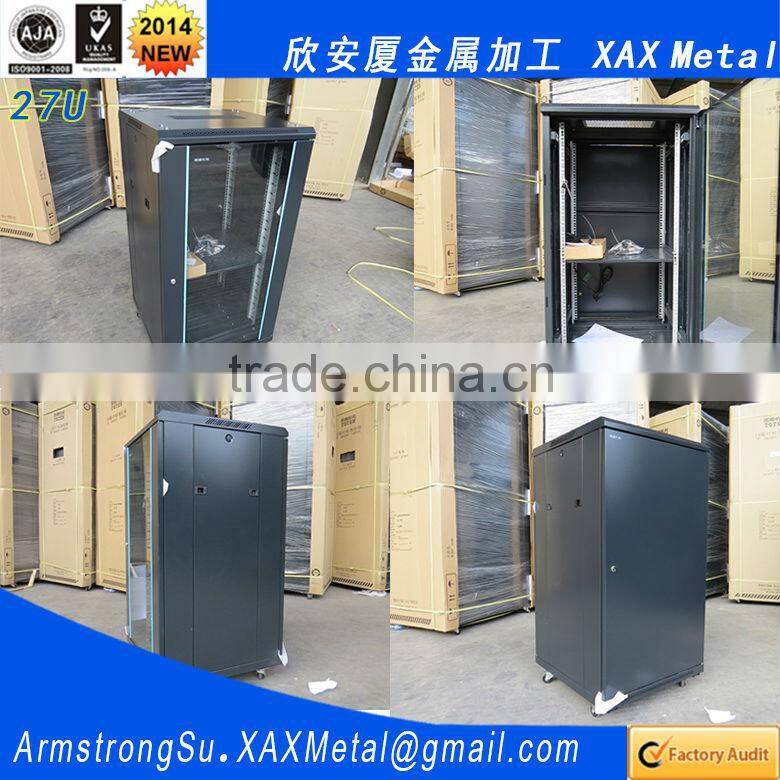 XAX4732 42U leveling feet removable side panel adjustable rack heavy duty casterscomputer pc enclosure chassis case shell casing