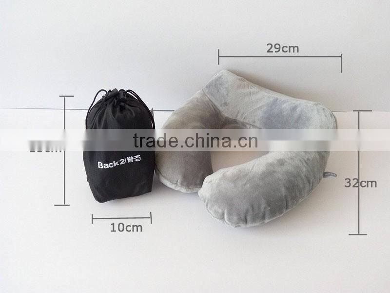 traveling plane head rest cushion inflatable neck pillow