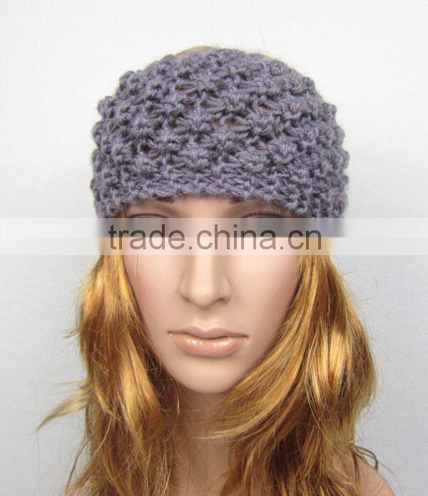 crochet corn pattern girl hair tie