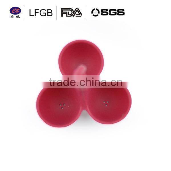 2014 new design fashionable professional customized silicone egg boiler for microwave