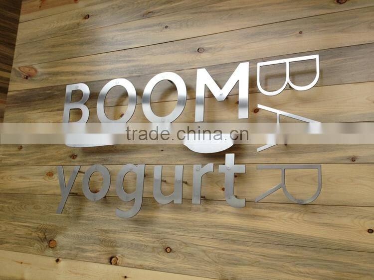 Super Quality New Arrival Easy Installing Metal Alphabet Letter For Advertising Display
