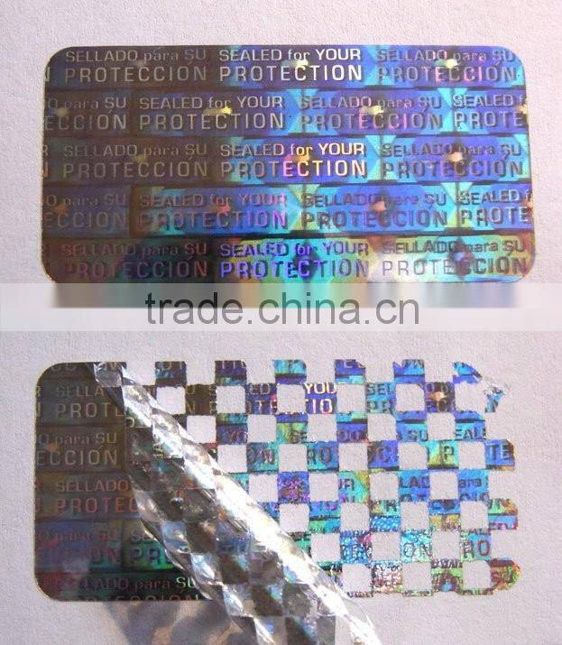 3D dynamic hologram anti-counterfeiting sticker