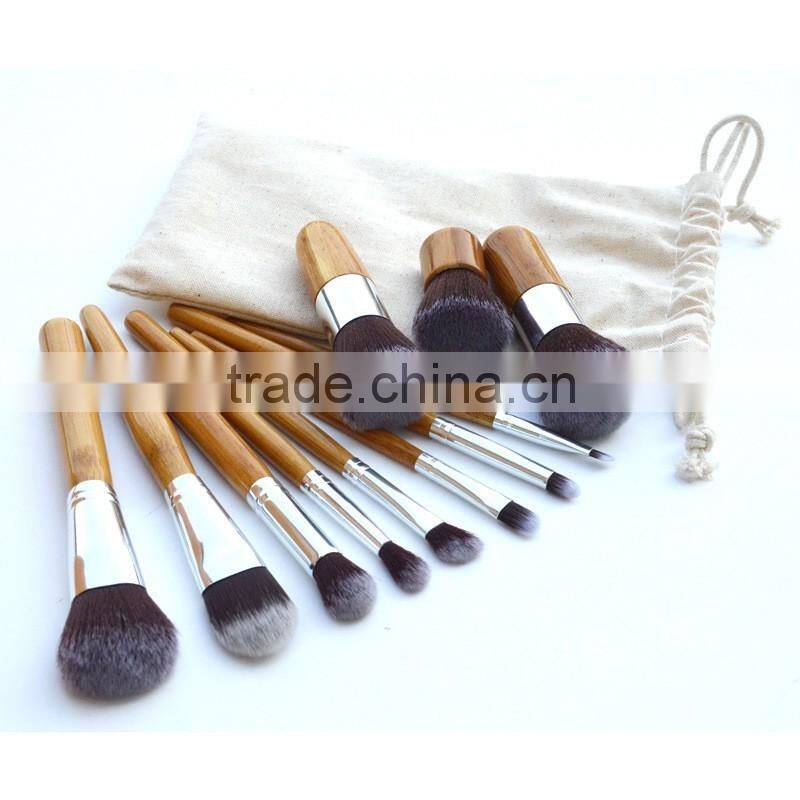 top quality 22/23 piece goat hair make up pink cosmetic brush set