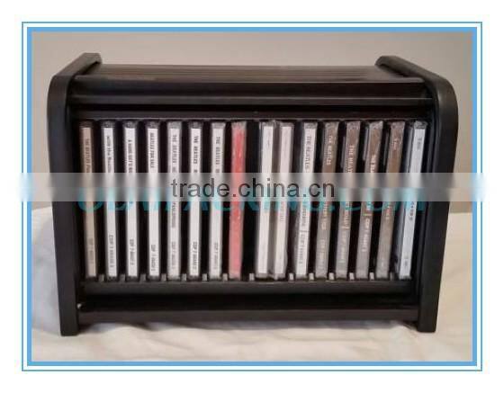 Piano black lacquer finish UK market cd box hot sale