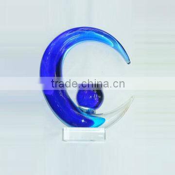 Multi color blown murano glass fish gifts & crafts