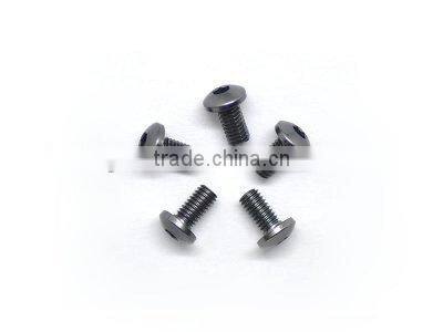 High Precision Aluminum Button Screw M3 x 6mm-45mm
