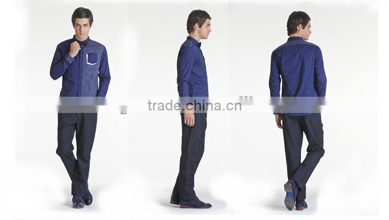 Cotton Casual Long Sleeves Slim Shirts For Men