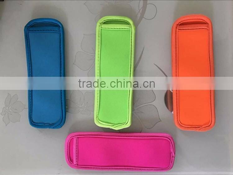 Popsicle holder ice sleeves neoprene ice lolly stock