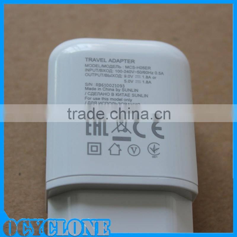 Alibaba wholesale charger 5V 1.8A fast charger for LG V10 original