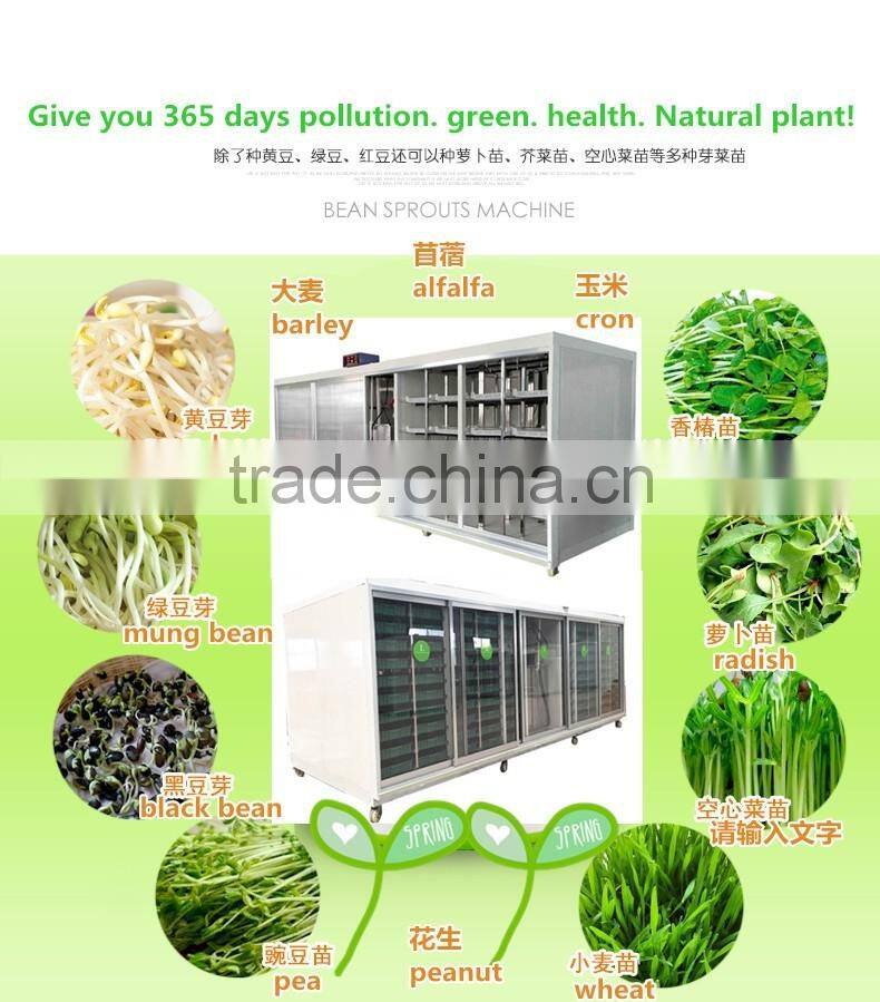 Hydroponics Animal Fodder Machine is full automatic wheat, barley, alfalfa