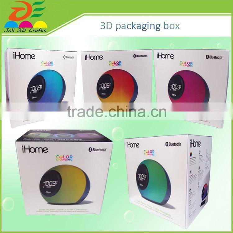 custom mold design display 3d animation PET lenticular luxury gift box packaging