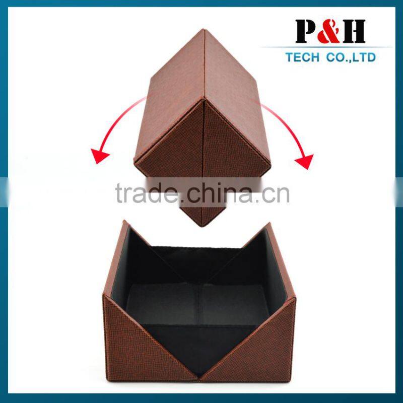 fashion women pu leather boxes for cosmetics wholesale