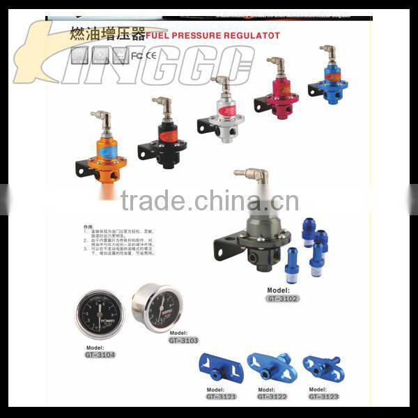 Aluminium Blue Fuel Pressure Regulator Adapter