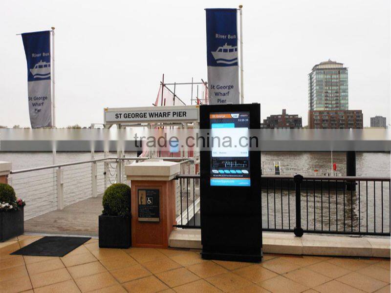 New edition high definition floor Standing outdoor advertising LCD/LED display Digital Signage kiosk