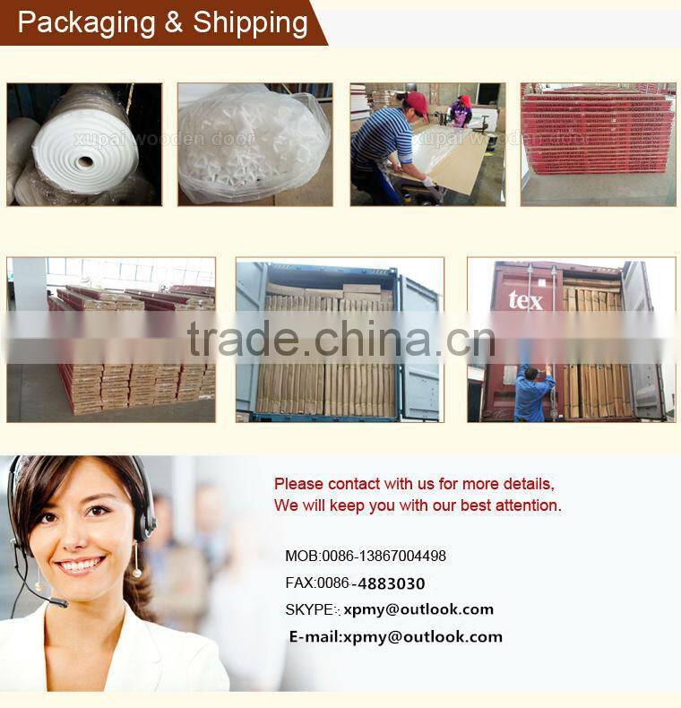 Hot-sale European style white latest design wooden doors