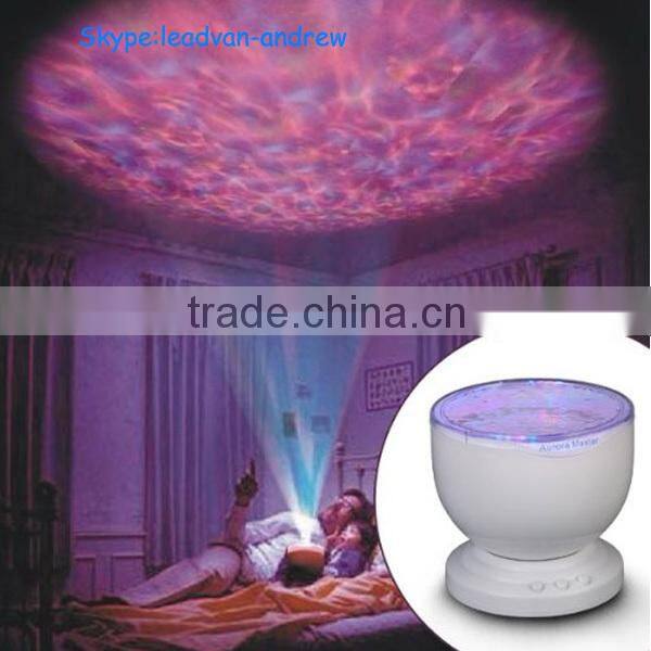 Diamond shapes Aurora Projector Ocean Daren Waves Healing Aurora Marine Projector LED Laser Show Lamp Night Light