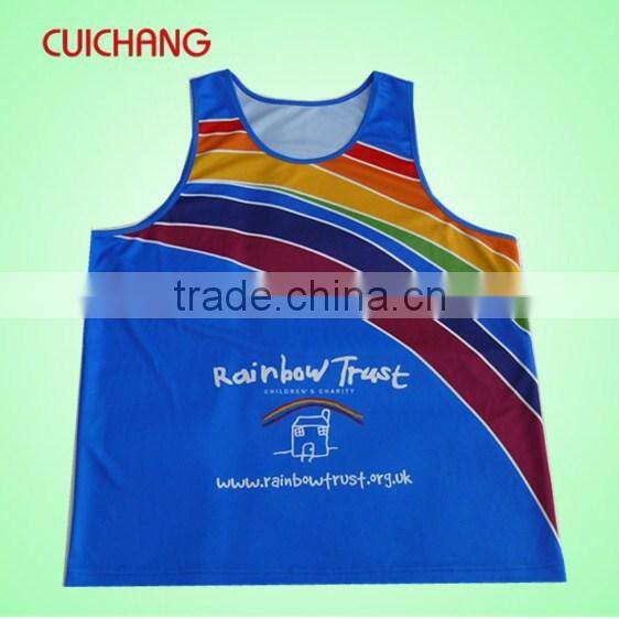 Fashion cotton printing bulk tank top
