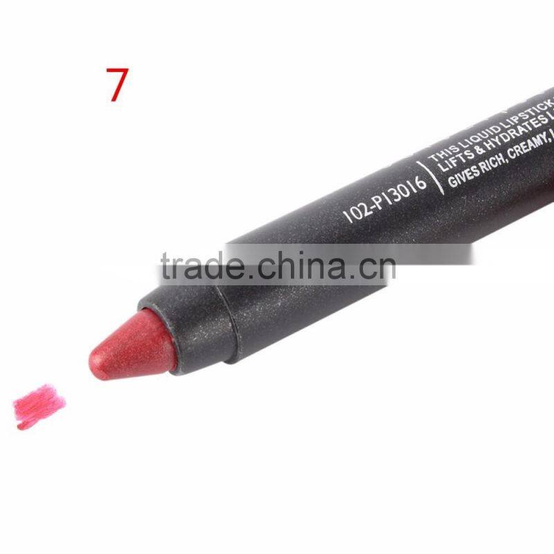 Menow kiss proof 19colors matte waterproof matte lipstick matte lipliner