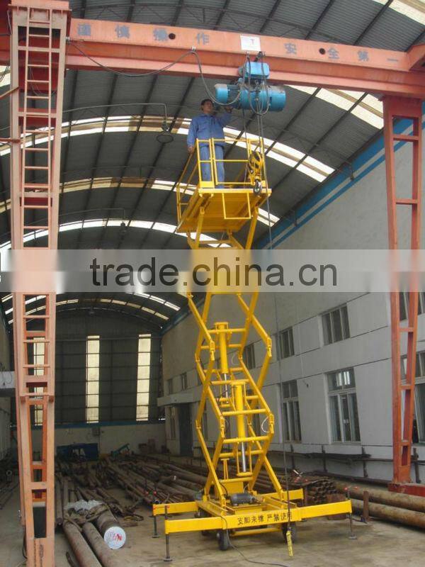 JPT-1-4.5 Mobile hydraulic scissor lift platform
