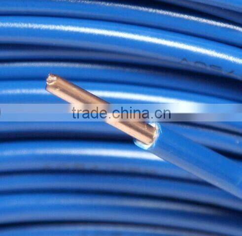 Trade assurance copper and aluminum conductor PVC coated wire