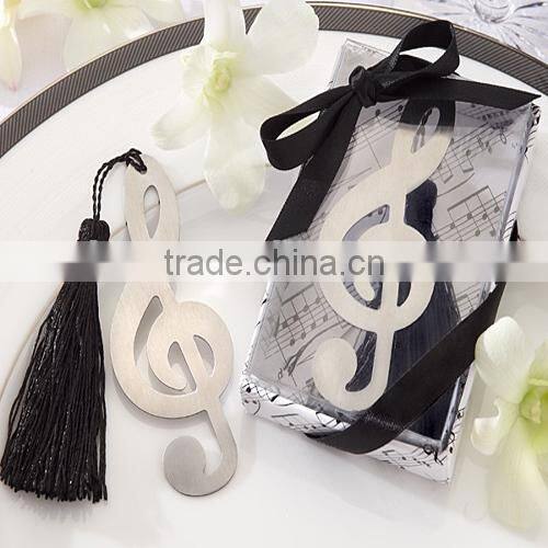 butterfly heart stainless steel bookmark