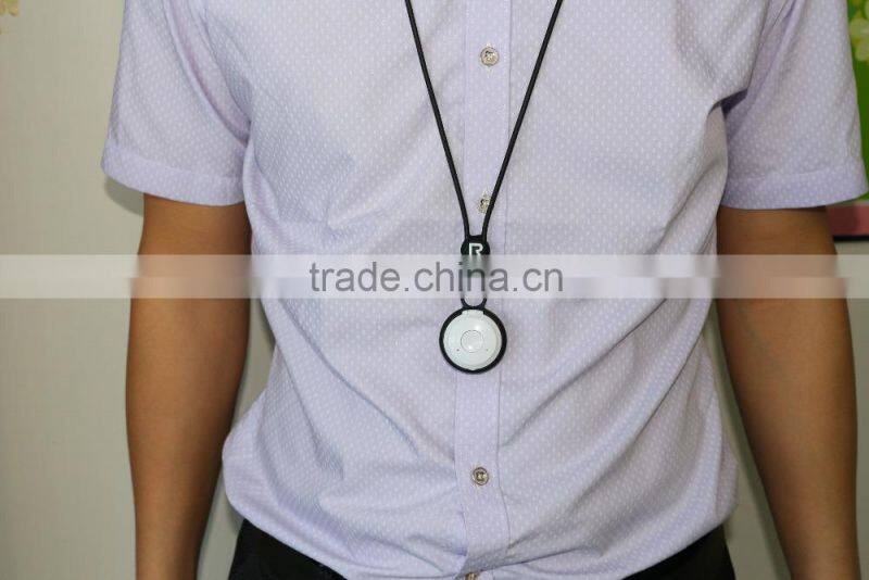 Mini wireless bluetooth watch speaker with Microphone selfie anti-lost function