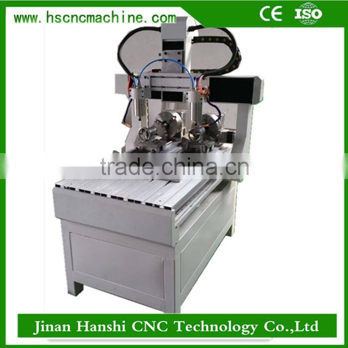 small hobby 3d wood crafts carving 6090 milling mini cnc router engraving machine center