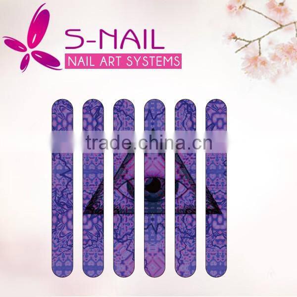 Good quality eva nail file custom printed disposable nail file