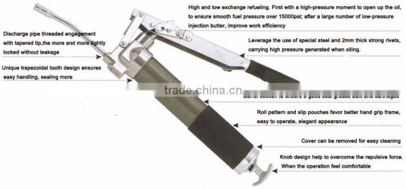 professional high grade hydraulic grease gun