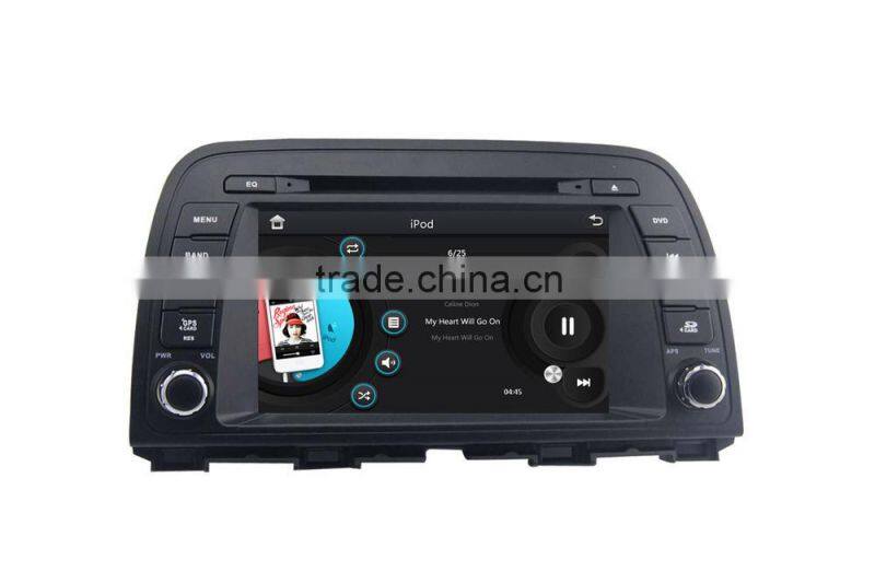 car cassette and cd dvd and gps for MAZDA CX5 with Rear View Camera GPS BT Radio RDS
