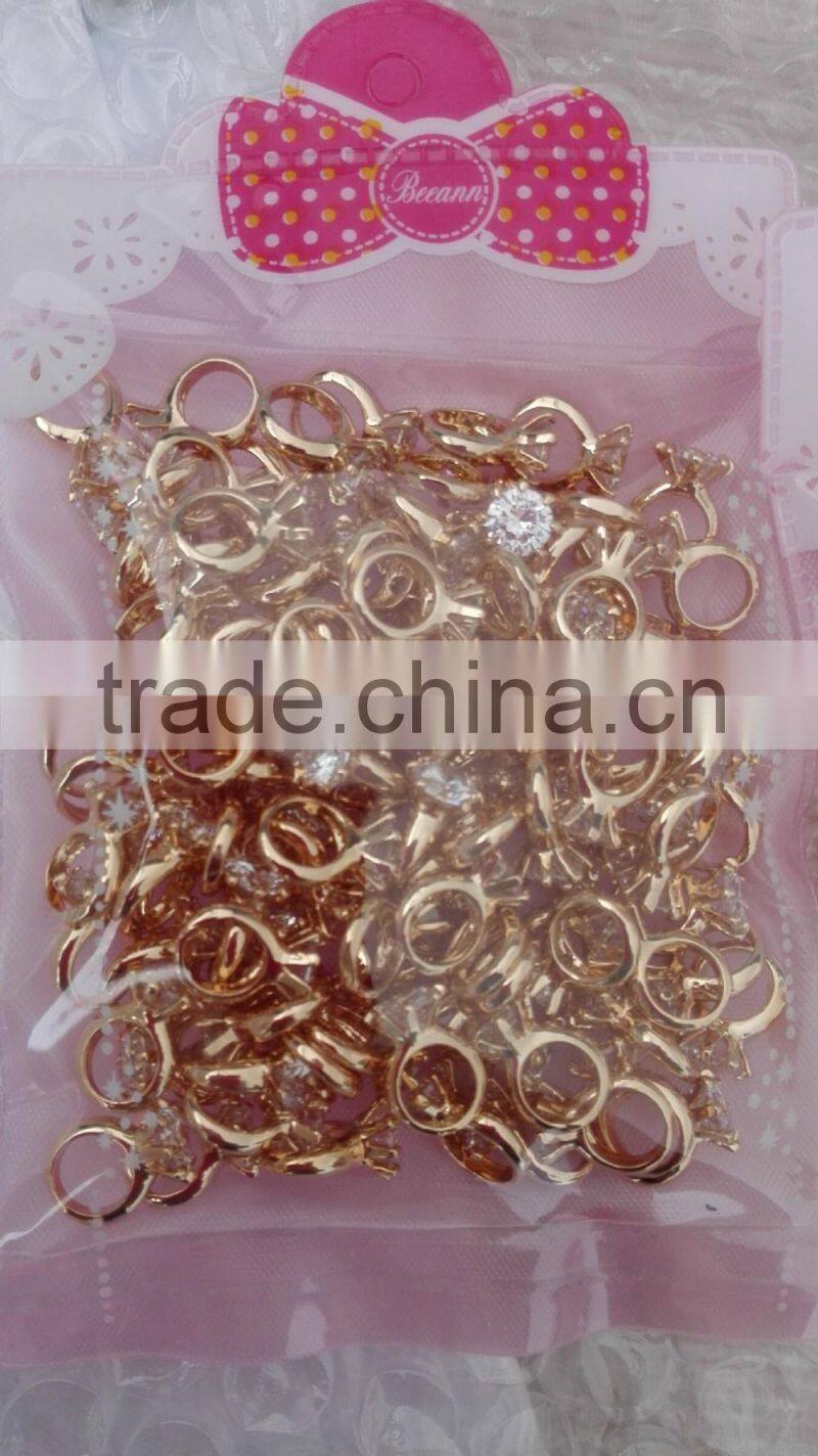 Cubic Zircon nail art ring nail art decoration bulk 2015 nail art ring