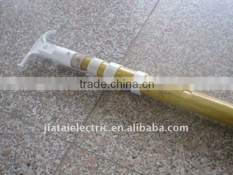 Fiberglass telescopic pole