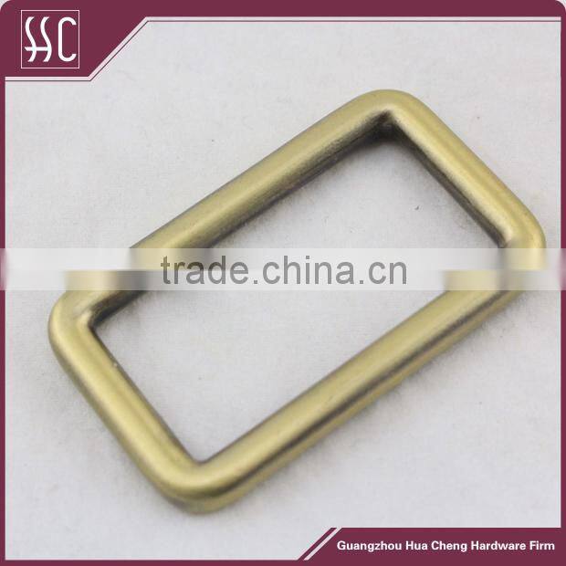 Guangzhou wholesale brass square ring for handbags, luggage