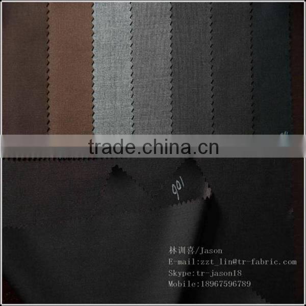 high class polyester rayon suiting fabric for Italian style suits