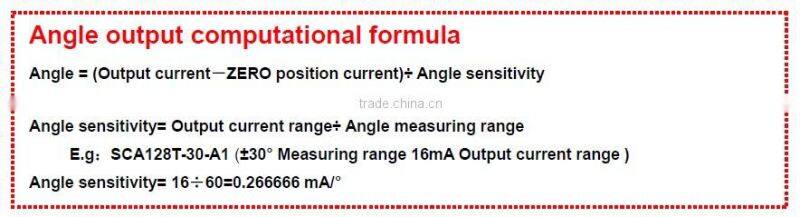 High stability electronic inclinometer sensor