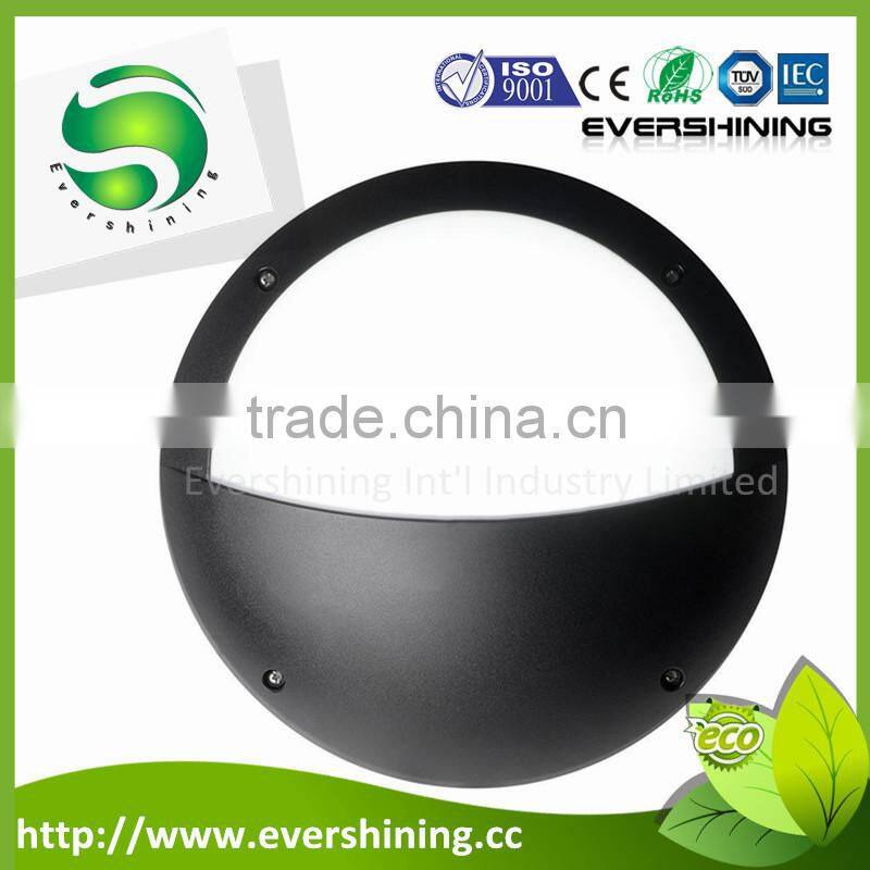 20w 30w 40w Black aluminium eyelid diffuser outdoor garden wall bulkhead light