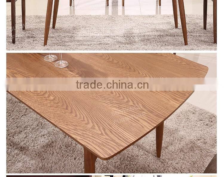 Cooperation with us be safe and on time wooden dining table set