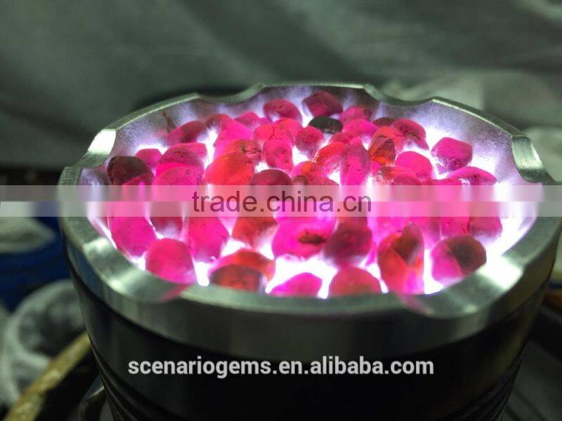 Top Quality Natural Purple Garnet Rough 6-8MM