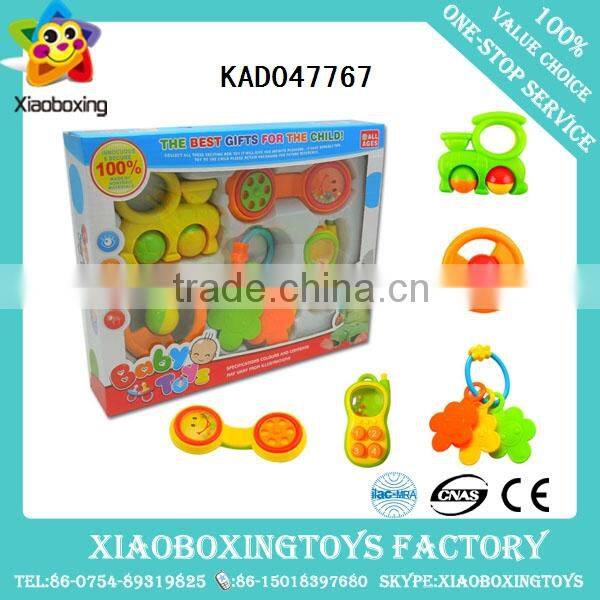 Interesting gift lovely plastic baby bell infant rattle ball toys