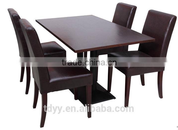 TDSM-28-2 QVB HANGZHOU JIANDE TONGDA BIRCH WOOD NATURE COLOR PU LEATHER DININGROOM RESTAURANT DINING CHAIR