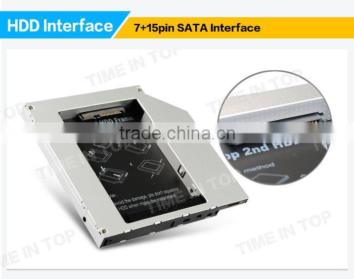 laptop Optical bay HDD caddy SSD enclosure