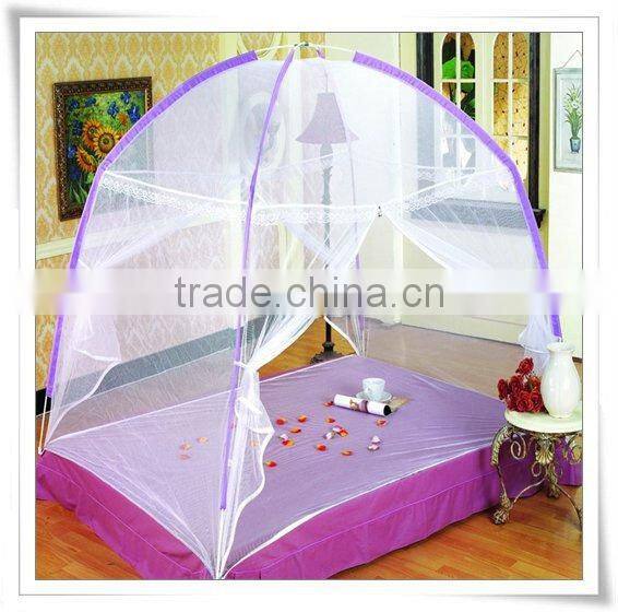 Lace fold mongolia mosquito net/One-time open mosquito net